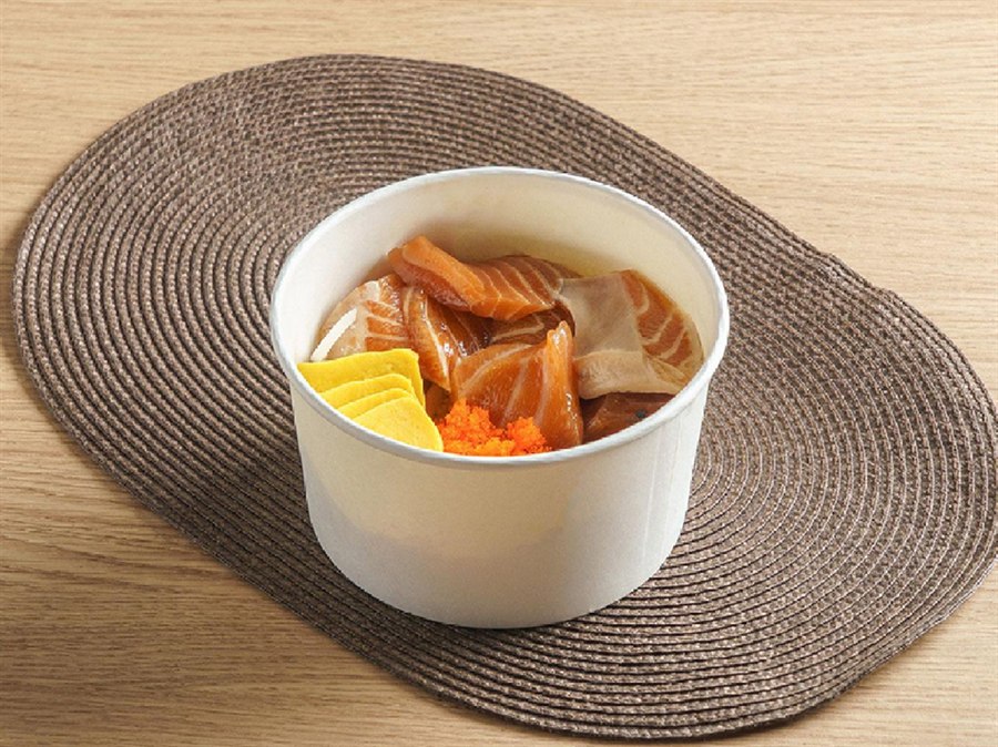입맛회복 간장연어덮밥